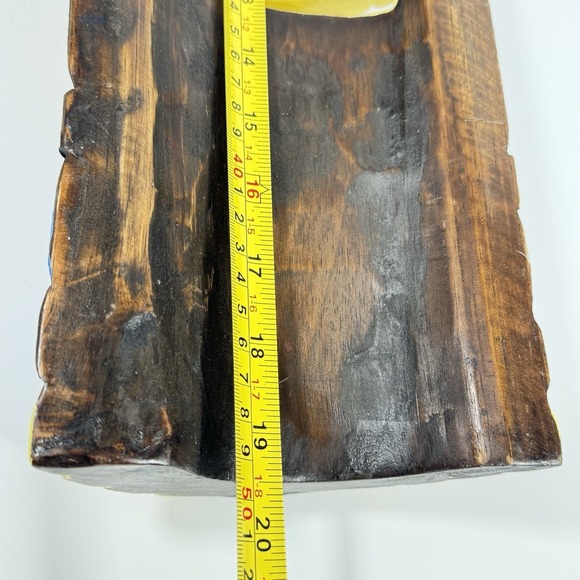 Chesapeak Bay Hand-Carved Wooden Tiki Mask. - Picture 7 of 11